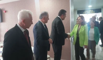 EREĞLİ’DE PROTOKOL BAYRAMLAŞTI