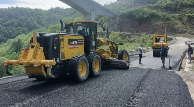 NİHAYET ASFALTLAMA BAŞLADI!