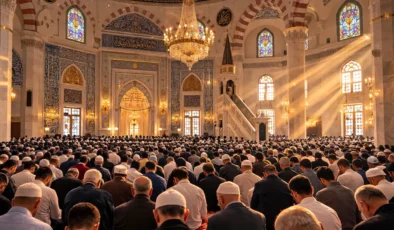 BAYRAM ÇOŞKUSU, BAYRAM NAMAZI İLE BAŞLADI