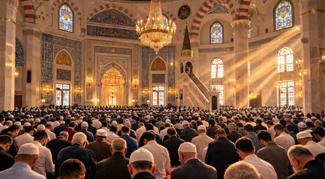 BAYRAM ÇOŞKUSU, BAYRAM NAMAZI İLE BAŞLADI