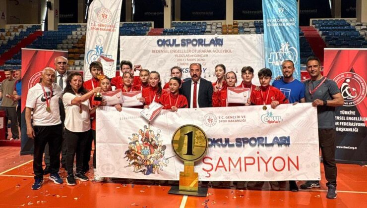EREĞLİ’DEN PARAVOLLEY’DE ÇİFTE GURUR; TURNUVAYA DAMGA VURDULAR