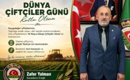 ZAFER YALMAN, 14 MAYIS ÇİFTÇİLER GÜNÜ’NÜ KUTLADI