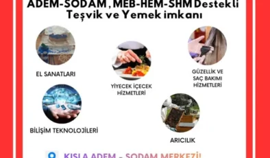 EREĞLİ’DE YENİ KURSLAR BAŞLIYOR!
