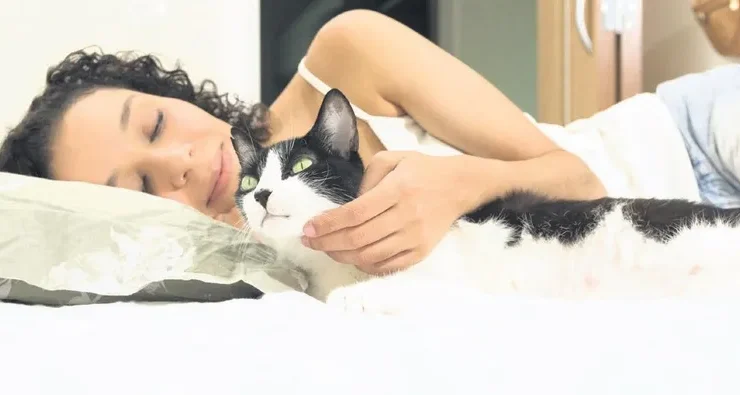KEDİSİYLE VE KÖPEĞİYLE UYUYANLAR DİKKAT!