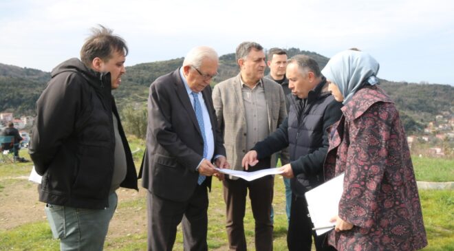 ÇAVDARLI’DA YENİ YAŞAM ALANI ŞEKİLLENİYOR