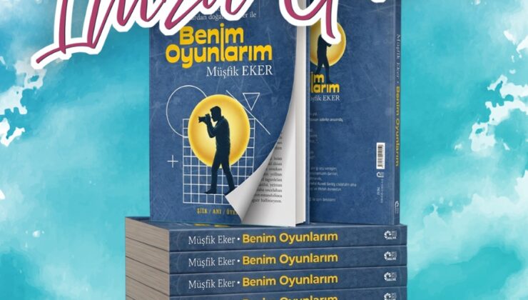 YAZAR EKER, “BENİM OYUNLARIM” İÇİN OKURLARIYLA BULUŞUYOR