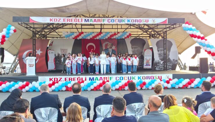 MAARİFİN SESİ, GELECEĞİN NEFESİ” 490 ÖĞRENCİYLE EREĞLİ’DE YANKILANDI
