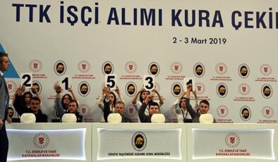 TTK’DA KURA ÇEKİMİ