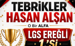 TEBRİKLER HASAN ALŞAN