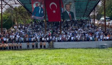PEHLİVANLAR ER MEYDANINA ÇIKTI