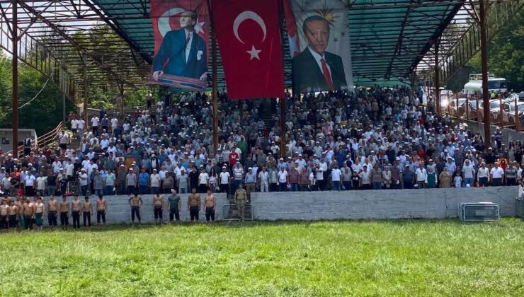 PEHLİVANLAR ER MEYDANINA ÇIKTI