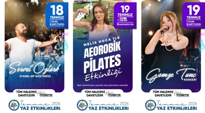 EREĞLİ’DE YAZ ETKİNLİKLERİ YOĞUN İLGİ GÖRMEYE DEVAM EDİYOR