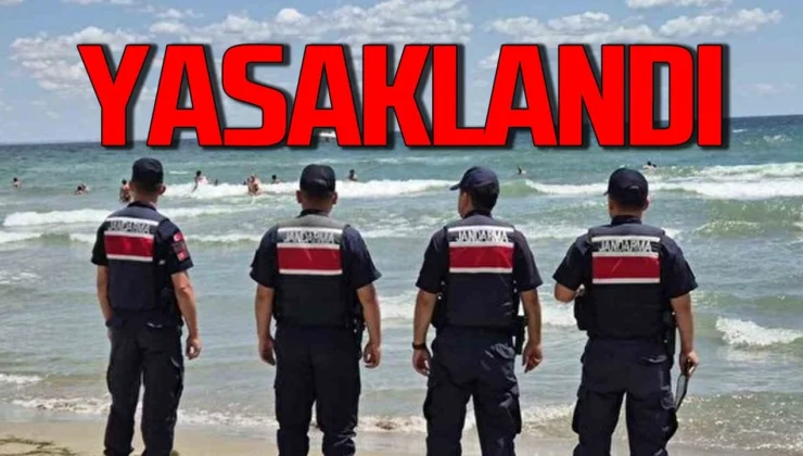 ZONGULDAK’TA DENİZE GİRİŞLER YASAKLANDI
